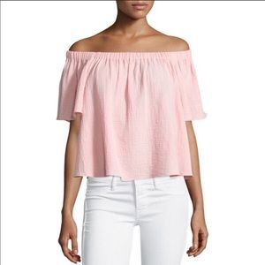 REBECCA TAYLOR OFF THE SHOULDER TOP